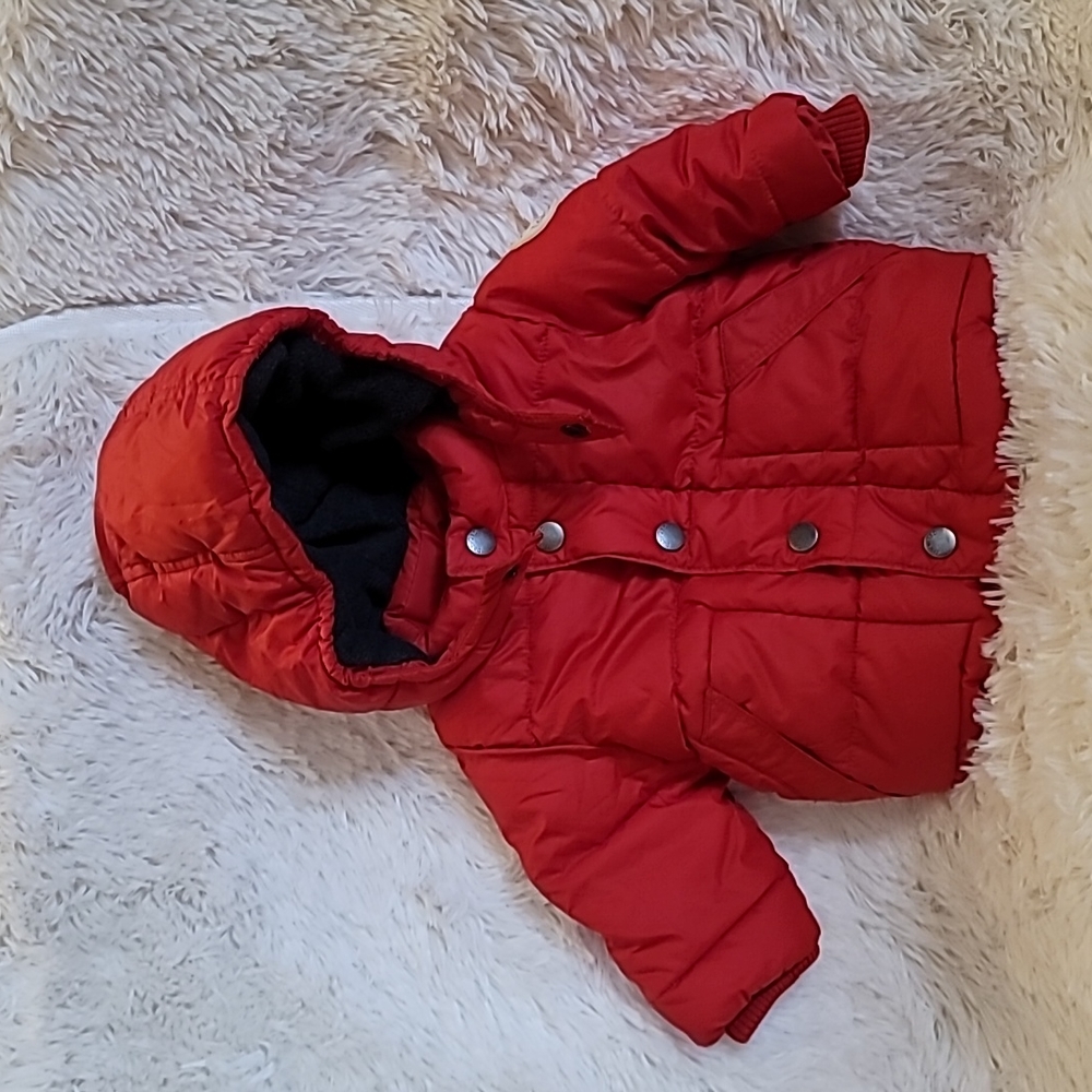 Baby Jacket, Baby Gap, Winter, Red, Unisex,